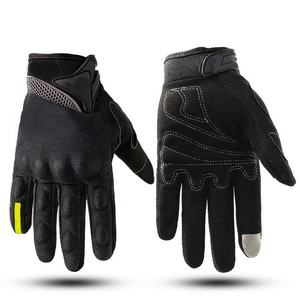 Gants de course de moto en cuir véritable de haute qualité, coupe-vent et à fort impact, conception professionnelle, services OEM, best-seller - Product Image 4