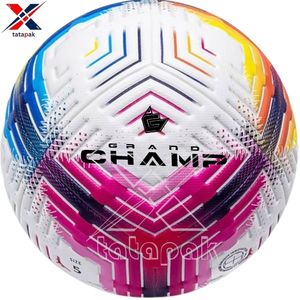 Balón de Fútbol de Nuevo Diseño Cosido a Máquina, Cuero PU PVC con Relieve, Ecológico, para Entrenamiento y Partidos al Aire Libre, TATA PAK INDUSTRIES - Product Image 4
