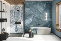 Joyfiull Série Syrie Evoluta, surface mate, blocs perforés Heritage, rainures en grès, toile de terre, patchwork Terra, texture artisanale