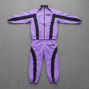 Ensemble tendance coupe droite personnalisé pour homme, coupe-vent imprimé écologique respirant avec cordon de serrage, idéal pour l'hiver - Product Image 1