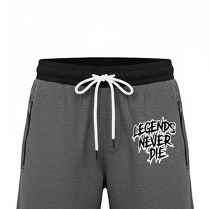 Vielseitige 240 GSM Herren Freizeitshorts mit Individueller Bedruckung Athletische Fitness-Shorts Hochwertige Jersey-Shorts - Product Image 3