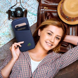 Portable Travel <b>Passport</b> <b>Wallet</b> for Daily Business Use - Product Image 4