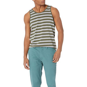 Camiseta sin mangas para hombre al por mayor, camiseta deportiva de algodón transpirable para fitness, correr, gimnasio y deportes - Product Image 2