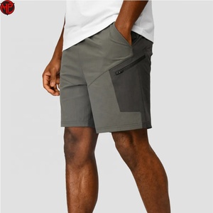 Mens Athletic Wear Custom Quick Dry Mid Waist Solid Activewear <b>Shorts</b> 2 in 1 Fitness <b>Compression</b> Sports Gym Running <b>Shorts</b> - Product Image 2