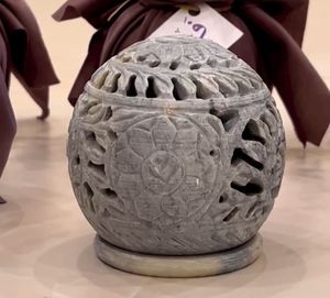 เชิงเทียนหินสบู่ดีไซน์แบบใหม่ทำด้วยมือสีธีมธรรมชาติสำหรับงานเลี้ยงอาหารค่ำแบบ T-Light - Product Image 4