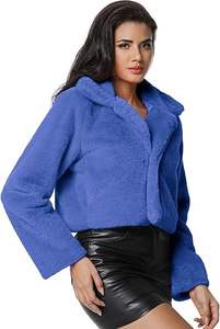 Abrigo de Piel de Zorro Auténtico para Mujer, Hecho a Mano en Europa, con 6 Nuevos Diseños, Venta al Por Mayor, OEM, ODM, Abrigo de Invierno de Piel de Zorro - Product Image 3