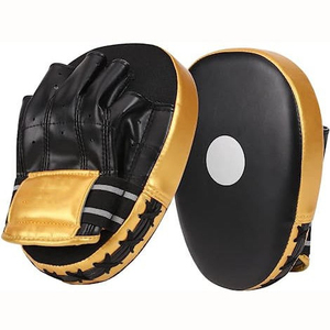 Guantes de Entrenamiento Focus Mitts Diseñados para Precisión en el Entrenamiento de Boxeo, Sesiones de Práctica con Objetivo, Almohadillas Suaves Acolchadas, Protección de Cuero PU - Product Image 1