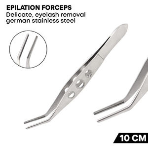 <b>Epilation</b> Forceps Delicate 10 cm German Stainless Steel Ophthalmic Instruments - Product Image 3