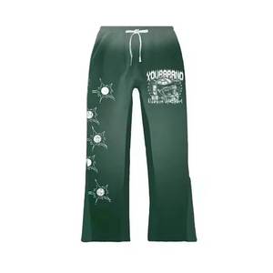 Conjunto de Sudadera con capucha y pantalones de chándal, ropa de calle, chándal Vintage lavado con ácido personalizado, ropa de calle para hombre, Patchwork desgastado - Product Image 3