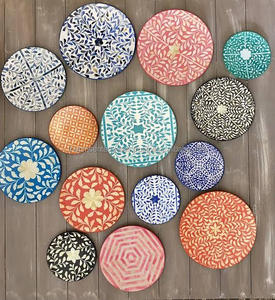 Bandeja con incrustaciones de hueso Juego de bandejas de oficina Soporte de papel decorativo Marco DE FOTOS Portalápices y caja de papelería a granel - Product Image 6