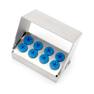 Soporte para Fresas Endodónticas, 8 Piezas, Autoclavable, Organizador de Fresas Dentales para una Esterilización Segura y Gestión Profesional de Instrumentos - Product Image 1