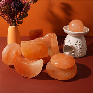 Top Selling Himalayan Salt Massage Stone Natural Spa Therapy Body Relaxation Wholesale Supply Massage Stone - Product Image 6