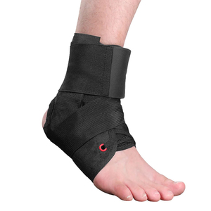 Adjustable Neoprene <b>Ankle</b> <b>Support</b> Brace With Hook Loop Closure Soft Breathable Compression Wrap For Unisex Sports Rehabilitation - Product Image 6