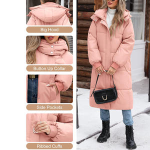 Veste matelassée sportive personnalisée pour femmes, séchage rapide, mode, vêtements d'extérieur lourds, veste matelassée pour femmes - Product Image 3