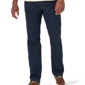 High Quality <b>Mens</b> Denim <b>Jeans</b> Regular Pants <b>Elastic</b> <b>Waist</b> Comfortable Fit Streetwear Fashion Denim Trousers Wholesale Supplier - Product Image 1