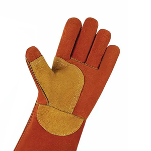 ถุงมือทำงานแบบหนาพิเศษ ยี่ห้อ Flex Grip Dexterity ทำจากหนังแพะ ถุงมือช่างเชื่อมหนังแท้ ขายดี - Product Image 4