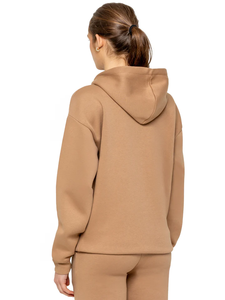 Sudadera Extra Grande Esencial para Mujer – Estilo Urbano Minimalista, Sudadera Clásica y Cómoda – Sudadera Esencial de Uso Diario con Tacto Suave - Product Image 5