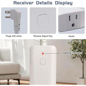 DIGITEN เทอร์โมสตัทไร้สายแบบเสียบปลั๊ก ควบคุมอุณหภูมิและกำลังไฟฟ้า (TDS) - Product Image 3