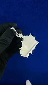 Colgante de Letra Personalizada con Moissanita Redonda de 2.80Ct, Chapado en Oro Blanco de 14K, Regalo Hip Hop para Mujer - Product Image 3