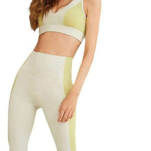 Conjunto de Yoga de Dos Piezas con Espalda Descubierta, Leggings y Bra Deportivo para Mujer, Ropa Deportiva para Gimnasio, Fitness y Entrenamiento, 2026 - Product Image 3