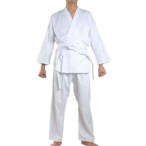 Commande en gros de Gi de judo en coton double tissage, léger, respirant, avec coutures durables, logo personnalisé, vêtements d'arts martiaux pour l'entraînement des adultes - Product Image 1