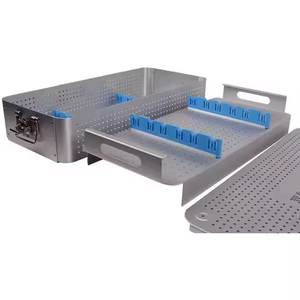 Aluminum Surgical Tray Sterilization Box Customized Size <b>Laparoscope</b> <b>Instruments</b> JI-3091 Jamso Industries CE 1 Year Warranty - Product Image 6