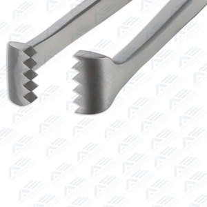 Pinzas Allis Curvas Izquierdas de 6 mm de Ancho, Instrumento Quirúrgico de Acero Inoxidable de Alta Calidad, Instrumentos Médicos - Product Image 5
