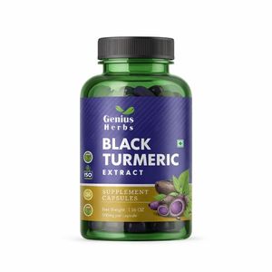 Potente Extracto de Cúrcuma Negra en Cápsulas, Mezcla Natural de Raíces, Píldora Refrescante para el Bienestar, Suministro Profesional al por Mayor - Product Image 4