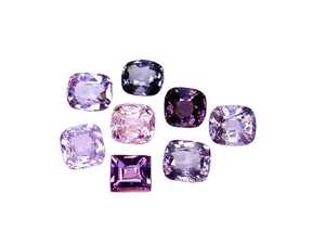 Spinelle naturelle bleu-violette, pierres précieuses de formes variées, en vrac, pour la fabrication de bijoux, bagues, pendentifs, vente en gros - Product Image 3