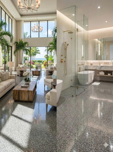 Mi Xiang Epoxide Colored Sand Floor Paint Bright Color Wear Resistant Waterproof Anti-Slip Pressure Resistant Commercial Coating - Product Image 4