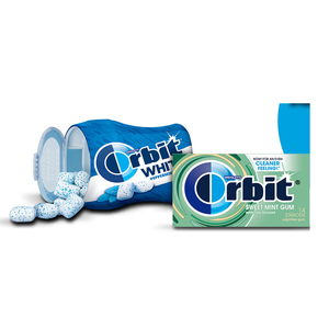 หมากฝรั่งออร์บิท รสเปปเปอร์มินต์ ปราศจากน้ำตาล - Product Image 4