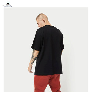 T-shirts à col rond pour hommes, manches courtes, 100 % coton, personnalisables, imprimés sur le devant, décontractés, vierges, écologiques, respirants - Product Image 2