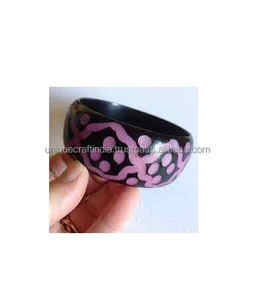 Brazaletes de moda de resina de calidad superior para mujer Accesorios elegantes sofisticados-Joyería al por mayor de moda - Product Image 4