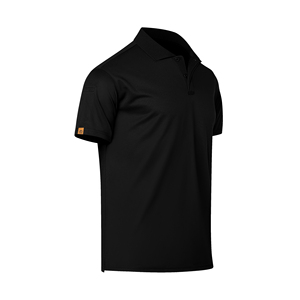 Camisa de Manga Corta para Hombre, Color Verde Oliva, Cuello Alto, Corte Regular, Tejido de Poliéster, Informal, Transpirable, Diseño Liso, 320g - Product Image 5