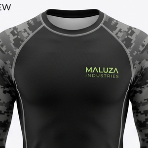 Factory Price Unisex Short Sleeve Rash Guard UPF 50+ Quick Dry <b>Compression</b> Shirt Sublimation Martial Arts BJJ Surf Jersey 100% - Product Image 2