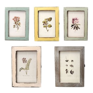 กรอบรูปไม้เก่าทำมือสีน้ำตาลโบราณ ของตกแต่งบ้าน ขายส่ง - Product Image 2