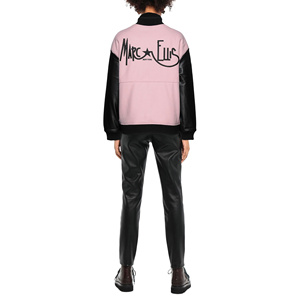Chaqueta universitaria de hombre personalizada al por mayor en estilo retro de Letterman chaqueta de béisbol universitaria de lana de piel de vaca genuina para hombre - Product Image 3