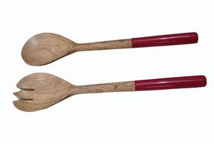 Cuchara de Cocina de Madera de Acacia Natural, Utensilios de Cocina Resistentes al Calor |   Cuchara de Madera Ecológica y Sostenible |   OEM Personalizado - Product Image 4