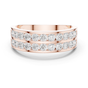 Anillo de Lujo para Hombre con Moissanita y Engaste de Garras, Plata de Ley 925, Clásico, para Boda, Compromiso, Fiesta, Regalo para Él - Product Image 3