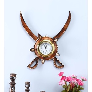 Handcrafted Mango Wood <b>Decorative</b> <b>Wall</b> <b>Clock</b> Wholesale from India - Product Image 1