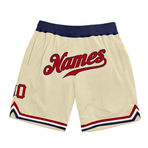 Shorts de basket-ball personnalisés, écologiques, gris, blancs, noirs, authentiques et rétro - Product Image 4