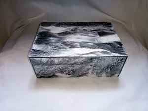 ZNZ Crafts Artisanat indien en résine MDF, boîte de rangement pour bijoux faite à la main avec couleur et taille personnalisables ZNZ-002, multi-usages, en provenance d'Inde - Product Image 4