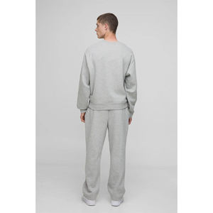 Conjuntos de Sudadera y Pantalones Deportivos de Algodón Grueso para Hombre, Personalizados al por Mayor, Talla Grande, Unisex, Transpirables, para Invierno - Product Image 2