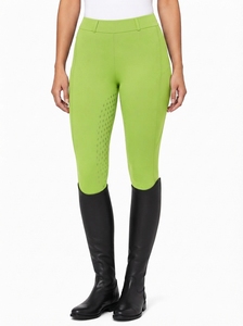 Leggings d'équitation pour femmes, taille haute, collants d'équitation avec grip en silicone, extensibles, respirants, pantalons de performance pour l'équitation - Product Image 2