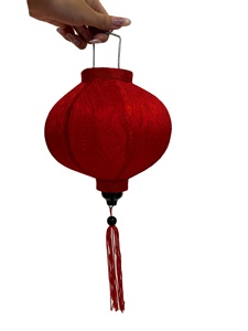 Handmade Hoi An <b>Lantern</b> Vietnam Silk Decorative Hanging <b>Lamp</b> for Festival and Home Decor - Product Image 4