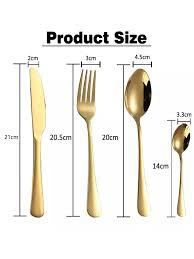 Juego de Cubiertos Modernos de Acero Inoxidable, Diseño Elegante, Acabado Espejo, para Restaurante y Uso Doméstico, Incluye Cucharas y Cuchillos Plateados - Precio Bajo - Product Image 4