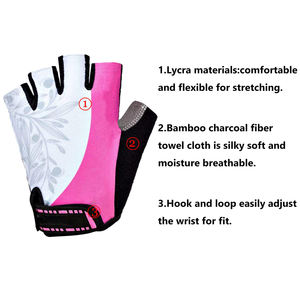 Guantes de Ciclismo sin Dedos de Primavera/Verano de Alta Calidad y Más Vendidos, Transpirables y Antideslizantes para Unisex - Product Image 3