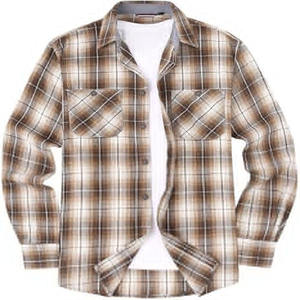 Camisa de Franela para Hombre con Talla Ajustable, Diseños Totalmente Personalizados, Camisa de Franela Transpirable de Alta Calidad - Product Image 3