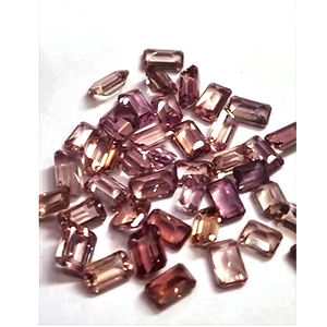 41 pièces de grenats naturels à changement de couleur, taille octogonale 5x3mm, 15 carats, lot Iroc Sales, pierres précieuses en vrac de bonne qualité, 45 USD pour tout le lot - Product Image 2