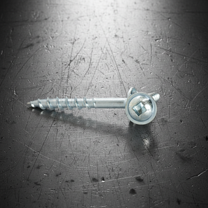 สกรูเกลียวปล่อยหัวกลม PDC รุ่น 8 เมตริก/นิ้ว สำหรับงานไม้ ขันเองได้ หัวฟิลลิปส์/โปซิไดรฟ์ ชุบสังกะสี เหล็กกล้าคาร์บอน/สแตนเลส เกลียวหยาบ - Product Image 1